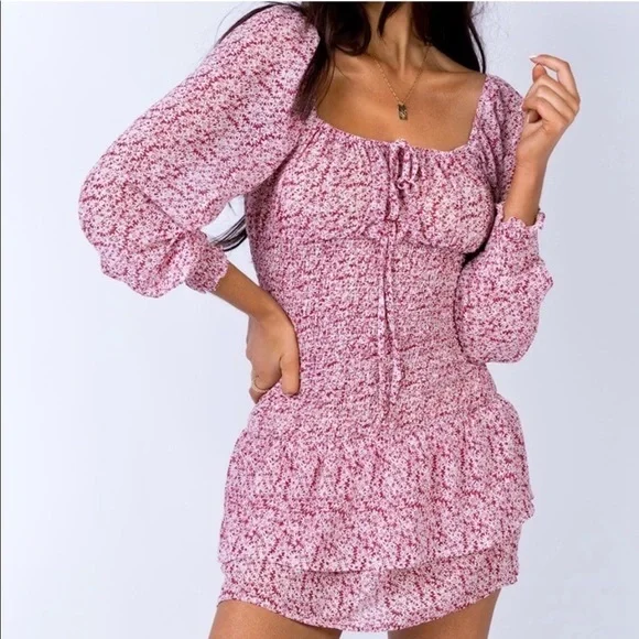 Princess Polly Carrillo Mini Dress
